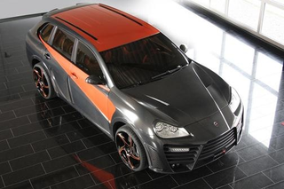 Illustration for article titled Mansory Chopster: Carbon Fiber Cayenne Crazy-Time